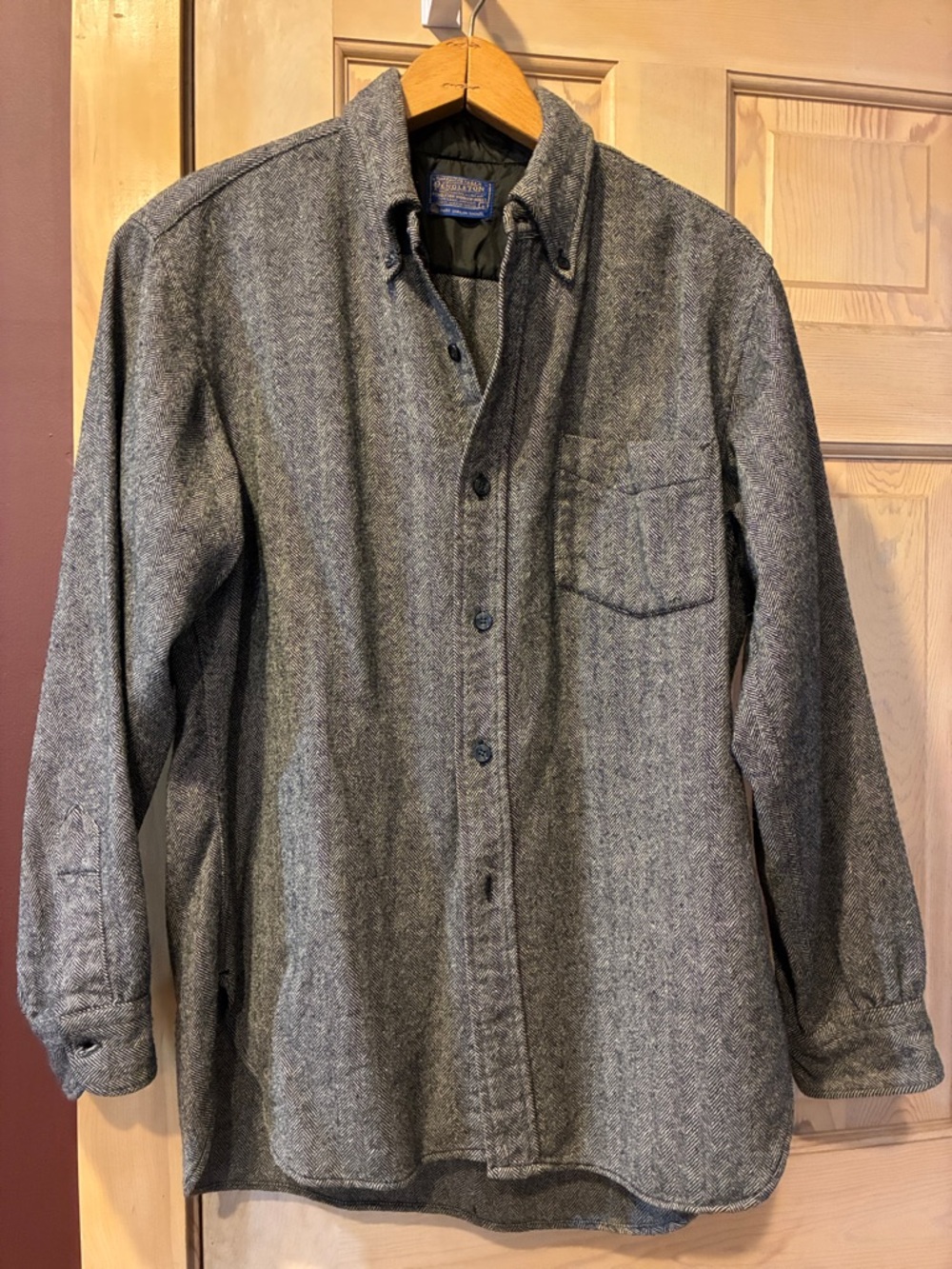 Vintage Pendleton Wool Shirt Jacket